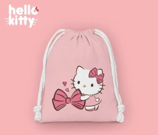 Sáček na přezůvky - HELLO KITTY 1