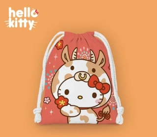 Sáček na přezůvky - HELLO KITTY 3