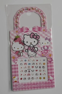 Nálepky na nehty - HELLO KITTY 4