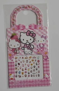 Nálepky na nehty - HELLO KITTY 6