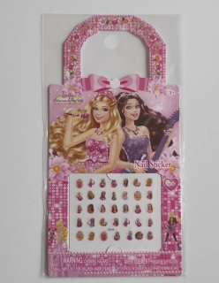 Nálepky na nehty - BARBIE 1