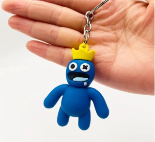 Přívěsek na klíče - RAINBOW FRIENDS - MODRÝ