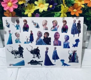 Dětské dočasné tetování - LEDOVÉ KRÁLOVSTVÍ - FROZEN