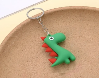Přívěsek na klíče - DINOSAURUS 2 - ZELENÝ