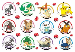 Dětské dočasné tetování - POKÉMON (1) - PIKACHU 4