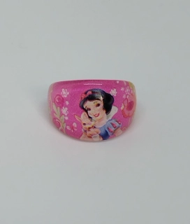 Prstýnek - DISNEY PRINCEZNY OVÁL - Sněhurka