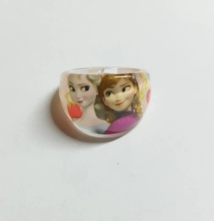 Prstýnek - LEDOVÉ KRÁLOVSTVÍ OVAL - Anna a Elsa 2