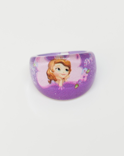 Prstýnek - PRINCEZNA SOFIE - Fialový 1 - S vadou 1