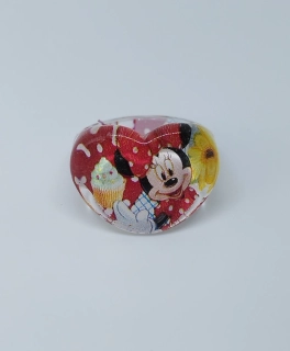 Prstýnek - MICKEY MOUSE SRDÍČKO - MINNIE MOUSE 1