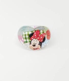Prstýnek - MICKEY MOUSE SRDÍČKO - MINNIE MOUSE 2