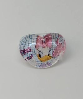 Prstýnek - MICKEY MOUSE SRDÍČKO - DAISY 3 - S vadou 1
