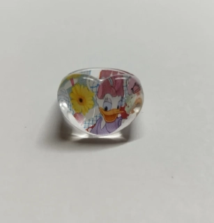 Prstýnek - MICKEY MOUSE SRDÍČKO - DAISY 4 - S vadou