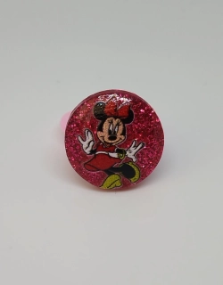 Prstýnek - MICKEY MOUSE - MINNIE - růžový