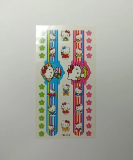 Dětské dočasné tetování - HELLO KITTY 6