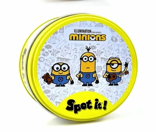 Postřehová hra Dobble-Spot it - Mimoni - Minions - S VADOU