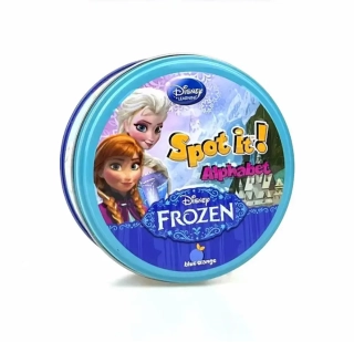 Postřehová hra Dobble-Spot it - FROZEN - Ledové království I - ABECEDA