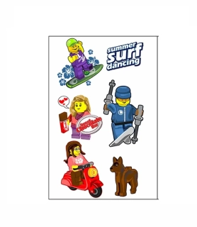 Dětské dočasné tetování - LEGO 2