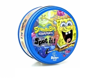 Postřehová hra Dobble-Spot it - SPONGE BOB - S VADOU
