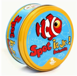 Postřehová hra Dobble-Spot it - JUNIOR ANIMALS - ZVÍŘÁTKA