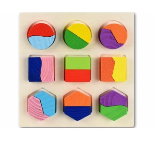 PUZZLE - geometrické tvary