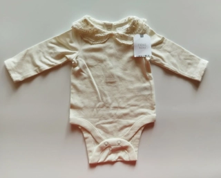 Body s dlouhými rukávy - (0-3 m)