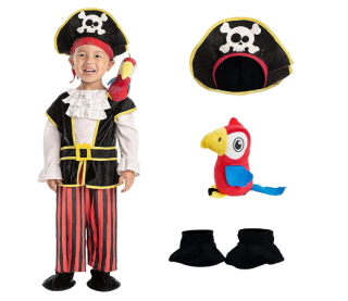 Dětský kostým - PIRÁT (6-12 m)