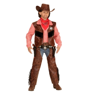 Dětský kostým - WESTERN COWBOY - KOVBOJ (11-13 let)