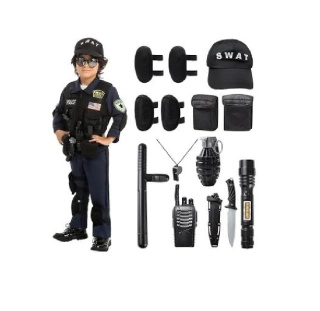 Dětský kostým - POLICEJNÍ SET - SWAT (2-3 roky)
