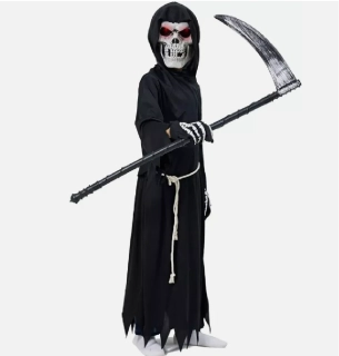 Dětský kostým - GRIM REAPER - SMRTKA (4-6 let)