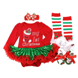 Set pro miminka - MOJE PRVNÍ VÁNOCE (6-9 m)