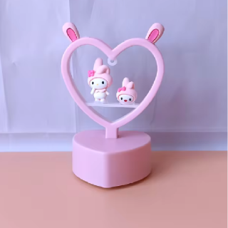 Noční světlo - POHÁDKA SANRIO - MY MELODY - SRDÍČKO