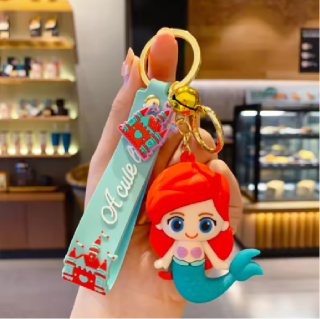 Přívěsek na klíče - DISNEY PRINCEZNY - ARIEL