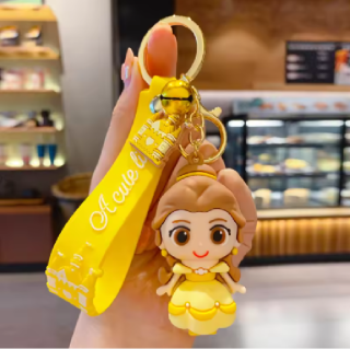 Přívěsek na klíče - DISNEY PRINCEZNY - BELLA