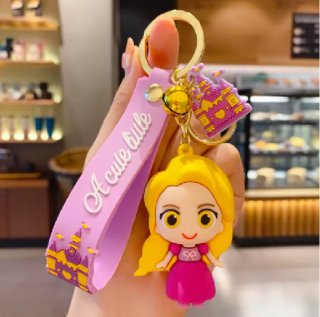 Přívěsek na klíče - DISNEY PRINCEZNY - ŠÍPKOVÁ RŮŽENKA