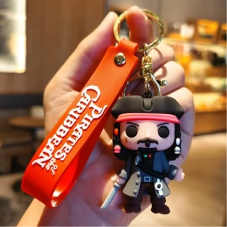 Přívěsek na klíče - PIRÁTI KARIBIKU - JACK SPARROW