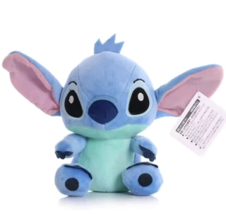 Malý plyšový STITCH s přísavkou - POHÁDKA LILO A STITCH - MODRÝ - 16 cm