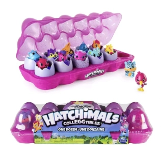 Sběratelské mini vajíčko HATCHIMALS - SEASON 1 - SVĚTLE MODRÉ
