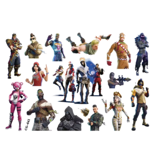 Dětské dočasné tetování - FORTNITE (A)