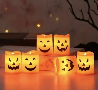 Mini světýlka na HALLOWEEN - 6 ks