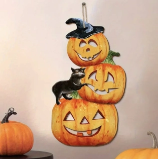 Dekorace na dveře - HALLOWEEN - DÝNĚ 