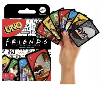 Hra Uno karty - FRIENDS - SERIÁL PŘÁTELÉ - S VADOU