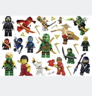 Dětské dočasné tetování - LEGO NINJAGO (D)