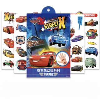 Dětské dočasné tetování - CARS 3 NITROADE - 4 ks