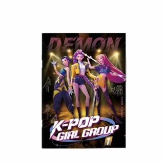 Kpop omalovánky DEMON HUNTERS - 1. DÍL (SÉRIE A)