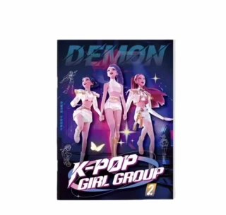 Kpop omalovánky DEMON HUNTERS - 2. DÍL (SÉRIE A)