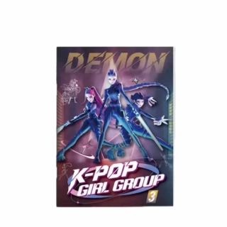 Kpop omalovánky DEMON HUNTERS - 3. DÍL (SÉRIE A)