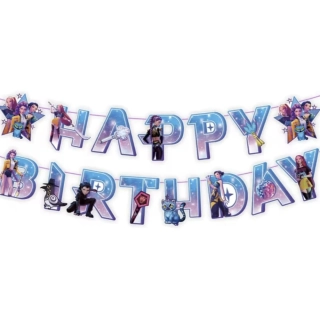 Závěsná dekorace na oslavu narozenin - HAPPY BIRTHDAY - KPOP (B)
