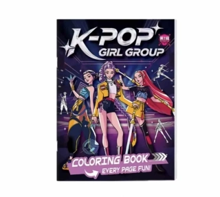 Kpop omalovánky DEMON HUNTERS - 1. DÍL (SÉRIE B)
