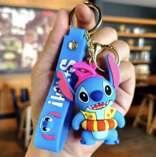 Přívěsek na klíče - 3D klíčenka - STITCH - D
