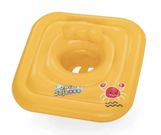 Dětský plavecký kruh Bestway Swim Safe ABC - ŽLUTÝ (12–24 m)